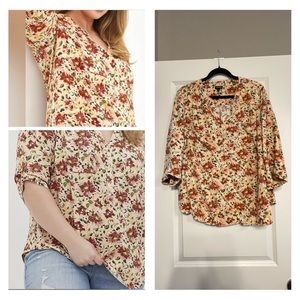 Torrid Harper floral blouse, Sz. 2x
